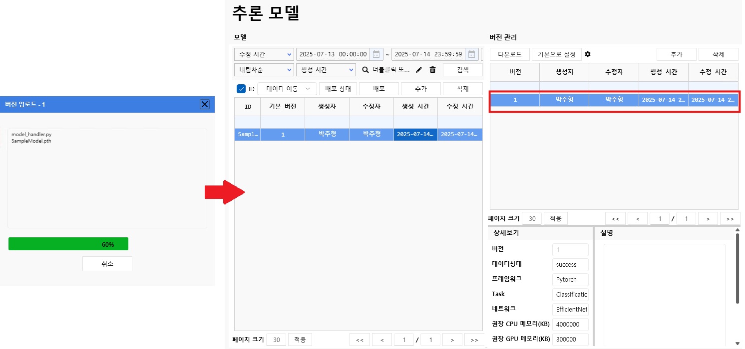 Create Sample Model Version